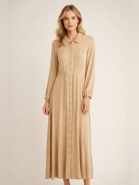 Gold Christy Dawn maxi dress size XS